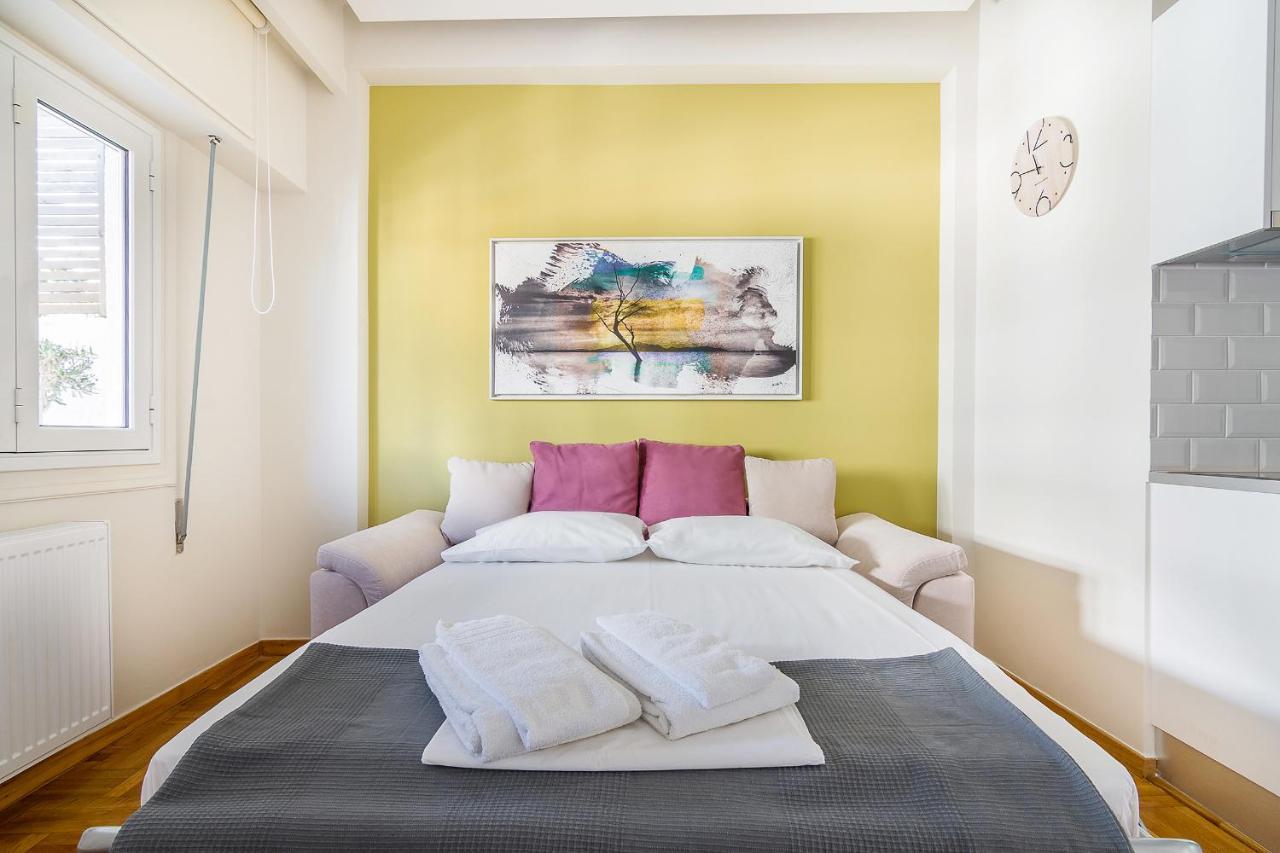Apartamento Chic Penthouse For 4 Ppl In Kolonaki Atenas Exterior foto