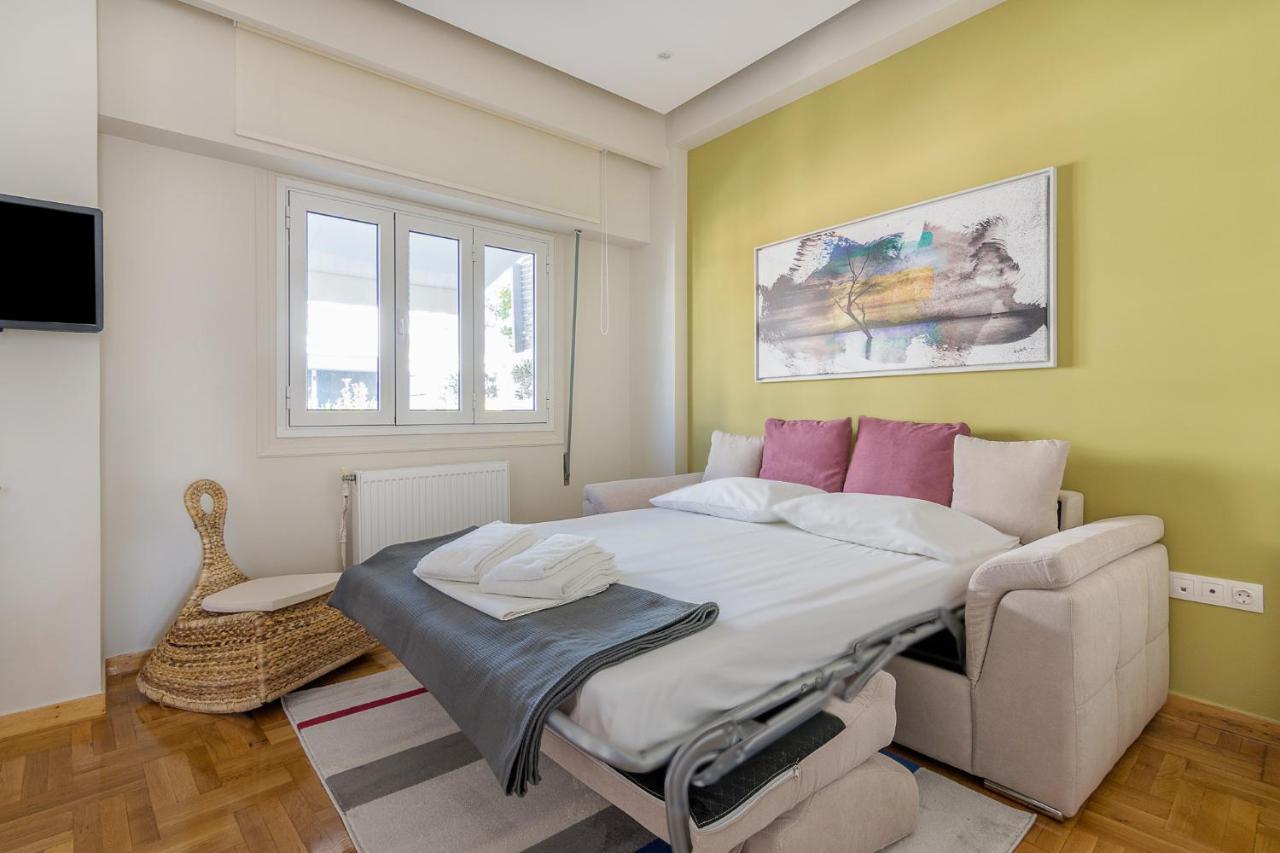 Apartamento Chic Penthouse For 4 Ppl In Kolonaki Atenas Exterior foto