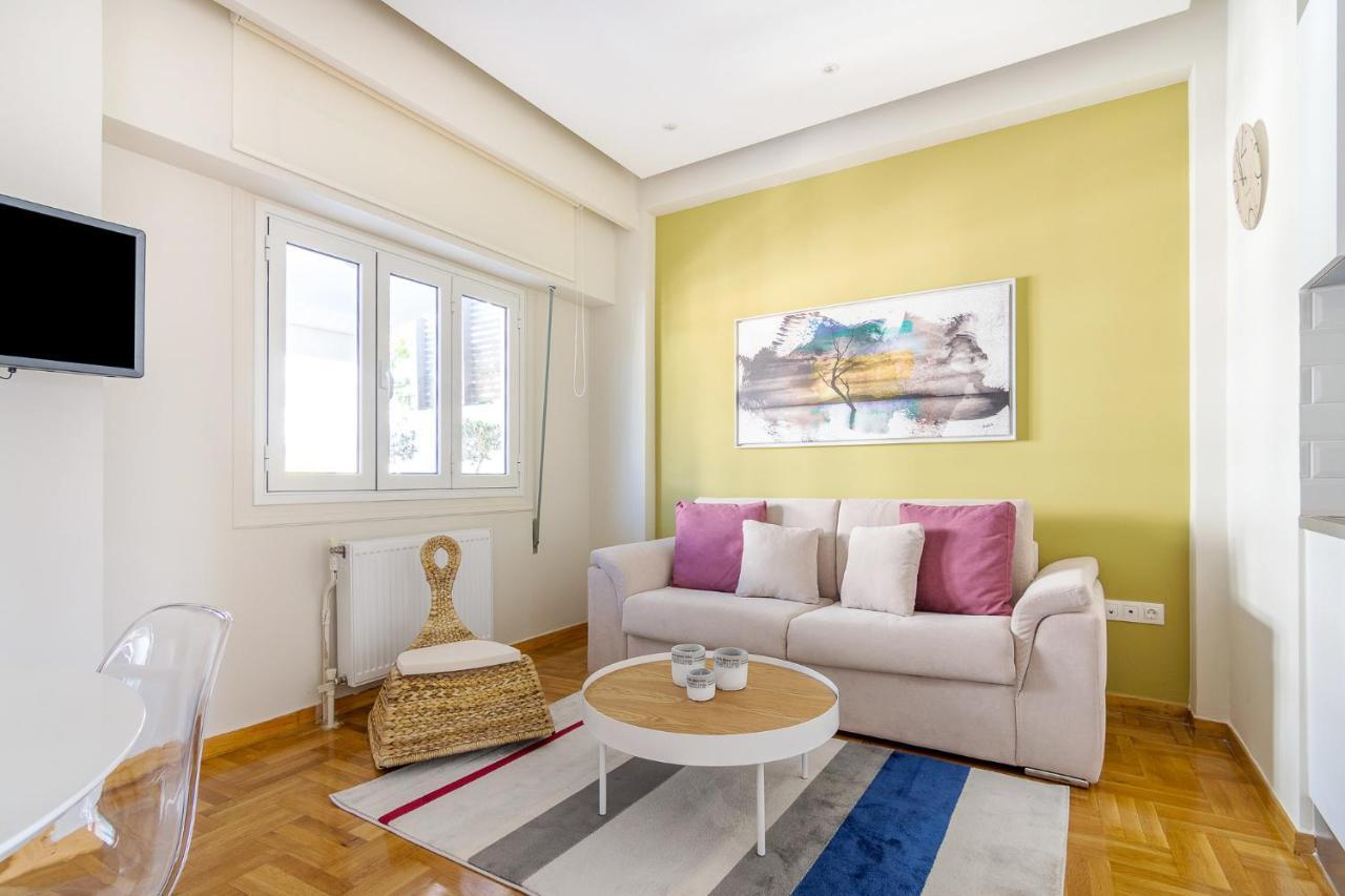 Apartamento Chic Penthouse For 4 Ppl In Kolonaki Atenas Exterior foto
